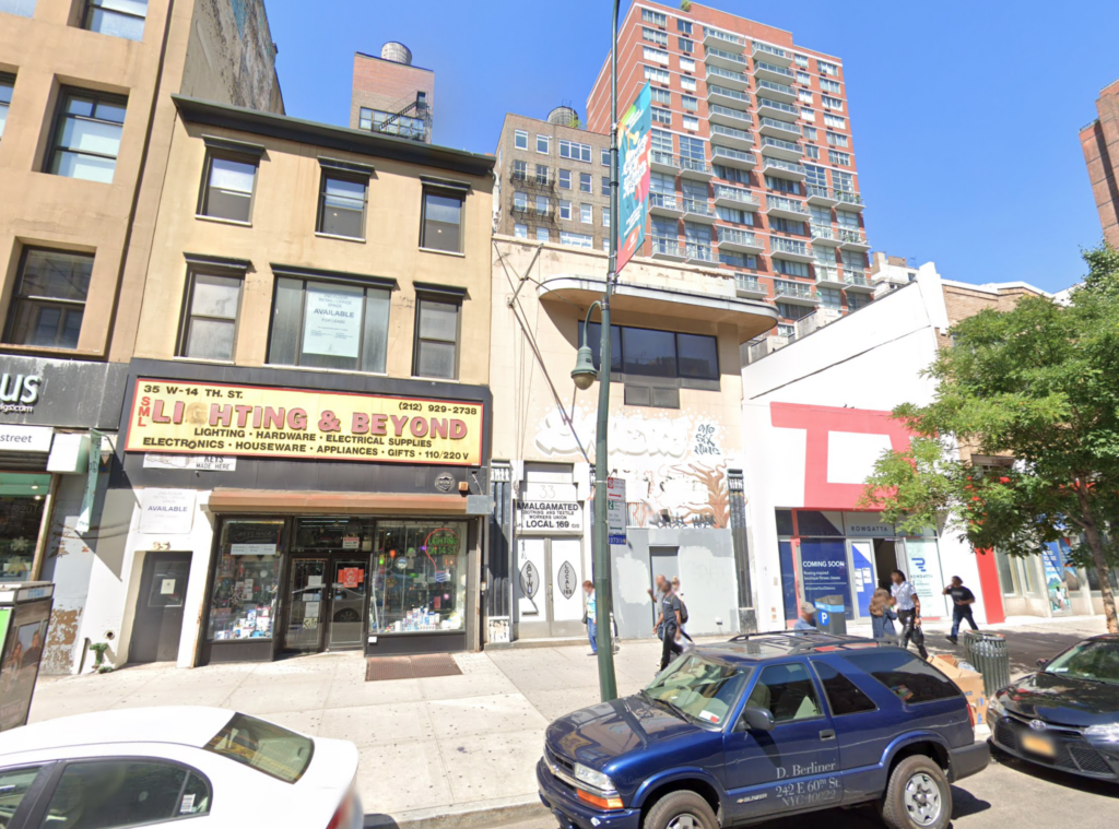 31-35 West 14th Street. Image: Google